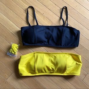 LAST CHANCE 2 Abercrombie & Fitch Bandeau Swim Tops